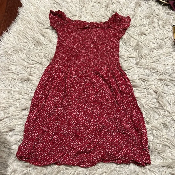 red brandy dress Gianna Dress Brandy Melville Plaid Dress Mini Dress Brandy Melville Maroon Dress Brandy Melville John Galt